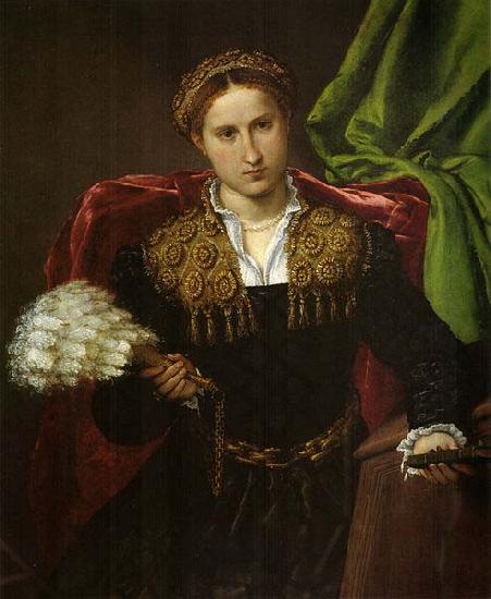  Portrat der Laura da Pola, Gemahlin des Febo da Brescia.